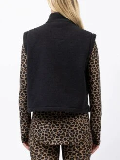 Boxy Sherpa Black Vest(Eivy0boxy Sherpa Black Vest Women Wt25) 12 Boxy Sherpa Black Vest(Eivy0boxy Sherpa Black Vest Women Wt25) -ThinkEmpire Shop Boxy Sherpa Vest Black Back 2