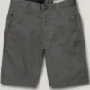 Frickin Chino Shorts (Boys 7-14)(Volcom Frickin Chino Short Boys 7 14 Sp25)
