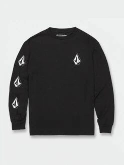 Iconic Stone Long Sleeve T-Shirt (Boys 7-14)(Volcom Iconic Stone Long Sleeve T Shirt Boys 7 14 Co)