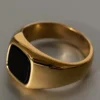Gentlemen Gold Ring(Sarahsilver Gentlment Gold Ring)