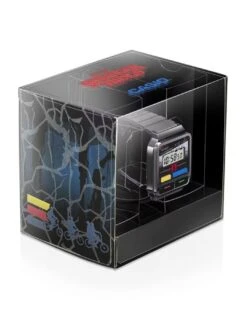 G-SHOCK Casio X Stranger Things Black Watch(G Shock Casio X Stranger Things Black Watch) -ThinkEmpire Shop CASIO A120WEST1A STRANGER THINGS 8