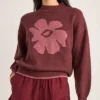 Juliet Floral Sweater(Rhythm Juliet Floral Sweater Fa25)