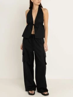 Cove Cargo Pants(Rhythm Cove Cargo Pants Women Fa25) -ThinkEmpire Shop CD24W PA12 BLK COVECOVECAEGOPANT2