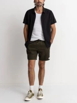 Classic Linen Short Sleeve Buttondown Shirt(Rhythm Classic Linen Short Sleeve Buttondown Shirt Sp25) -ThinkEmpire Shop CL21M WT05 CLASSIC LINEN SHIRT B3