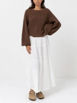 Classic Sweater(Rhythm Classic Sweater Women Fa25) 15 Classic Sweater(Rhythm Classic Sweater Women Fa25) -ThinkEmpire Shop CL23W KN01 CLASSIC KNIT JUMPER C7