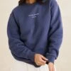 Rhythm Classic Brand Crewneck Sweatshirt(Rhyhtm Classic Brand Crewneck Sweatshirt Women Fa25)