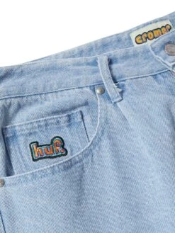 Cromer Jeans(Huf Cromer Jeans Sp25) -ThinkEmpire Shop CROMER SIGNATURE PANT LIGHT BLUE2