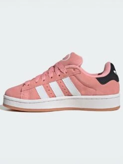 Campus 00s Semi Pink Spark/White/Gum2 Shoes (Kids)(Adidas Campus 00s Semi Pink Spark White Gum2 Shoes Kids Sp25) -ThinkEmpire Shop Campus 00s Shoes Pink JI0284 06