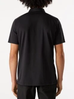 Captive Polo(Arcteryx Captive Polo Co) 11 Captive Polo(Arcteryx Captive Polo Co) -ThinkEmpire Shop Captive Polo Shirt SS Black Back View 1769a484 02e9 45c2 b16a 9eb6e8643fab