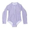 Vivianna Long Sleeve Swimsuit Rashguard (Girls 2-7)(Nana The Brand Vivianna Long Sleeve Swimsuit Rashguard Girls 2 7 Sp25)
