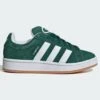 Campus 00S Dark Green/White/Off White Shoes (Kids)(Adidas Campus 00s Dark Green White Off White Shoes Kids Sp25)
