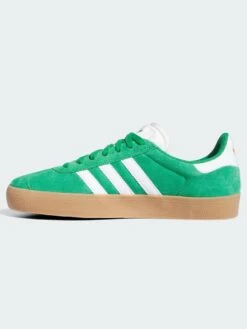 Gazelle ADV Green/White/Gold Met Shoes(Adidas Gazelle Adv Green White Gold Met Shoes Sp25) -ThinkEmpire Shop Chaussure Gazelle ADV vert JH5245