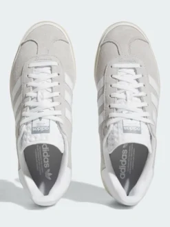 Gazelle Bold Grey Two/White/Core White Shoes(Adidas Gazelle Bold Grey Two White Core White Shoes Sp25) -ThinkEmpire Shop Chaussure Gazelle Bold gris HQ68 3
