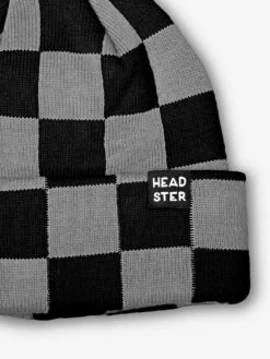 Check Yourself Beanie (Kids)(Headster Check Yourself Beanie Kids Wt25) -ThinkEmpire Shop Checkyourself Beanie Black 02 f7