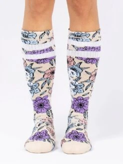 Cheerleader Wool Big Flower Snow Socks(Eivy Cheerleader Wool Big Flower Snow Socks Wt25)