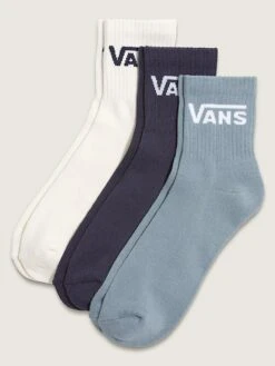 Classic Half 3 Pack Socks(Vans Classic Half 3 Pack Socks Sp25 2025)