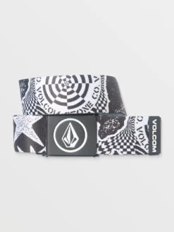 Volcom Stone Strapped Web Belt(Colcom Stone Strapped Web Belt Co) -ThinkEmpire Shop D5942411 BWH FL F