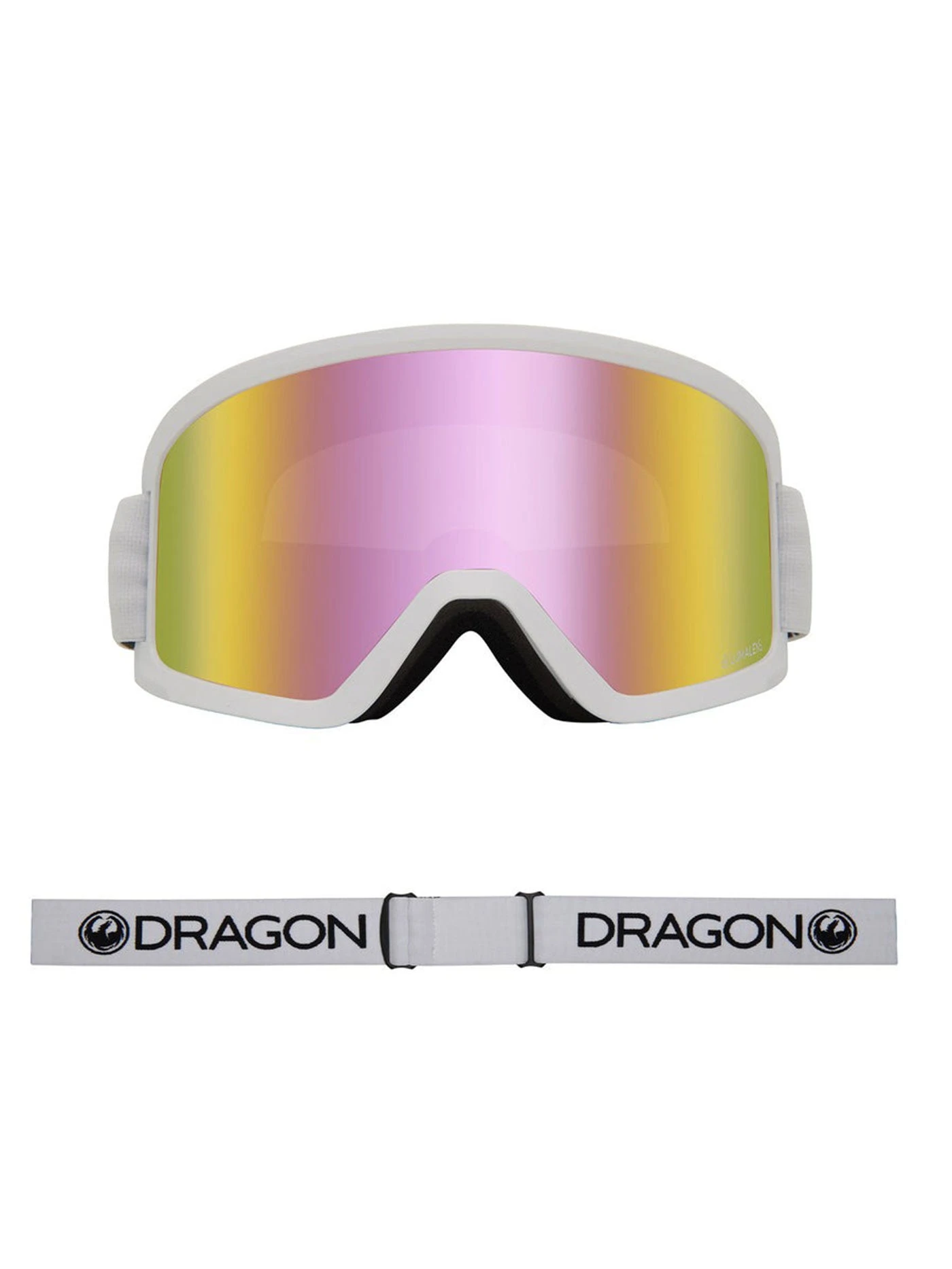 DX3 OTG White/LL Pink ION Goggle(Dragon Dx3 Otg White Ll Pink Ion Goggle Wt25) 2 DX3 OTG White/LL Pink ION Goggle(Dragon Dx3 Otg White Ll Pink Ion Goggle Wt25) - Image 2