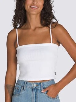 Drew Rib Tube Tank Top(Vans Drew Rib Tube Tank Top Sp25) -ThinkEmpire Shop Drew Rib Tube Top