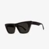 Noli Gloss Black / Grey Polarized Sunglasses(Electric Noli Gloss Black Grey Polarized Sunglasses 2024)