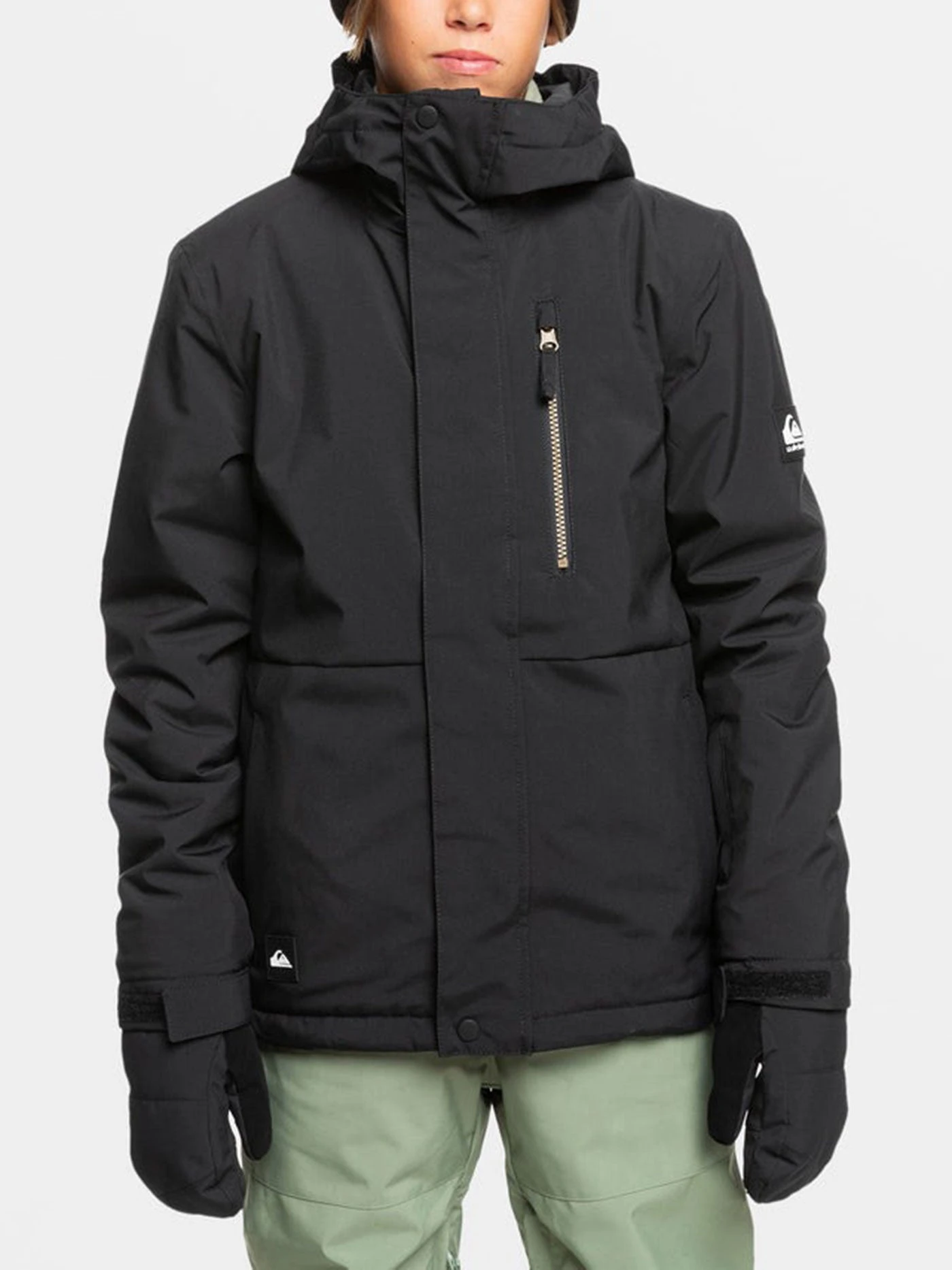 Quiksilver Mission Solid Jacket (Youth 7-14)(Quicksilver Mission Solid Jacket Youth 7 14 Wt25) 1 Quiksilver Mission Solid Jacket (Youth 7-14)(Quicksilver Mission Solid Jacket Youth 7 14 Wt25)
