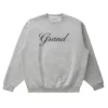 Embroidered Crewneck Sweatshirt(Grand Embroidered Crewneck Sweatshirt Sp25)