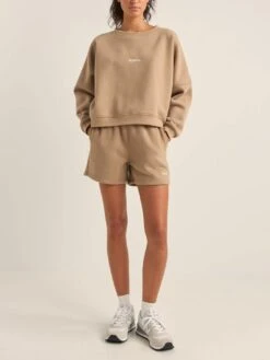 Logo Crewneck Sweatshirt(Rhythm Logo Crewneck Sweatshirt Women Su25) 7 Logo Crewneck Sweatshirt(Rhythm Logo Crewneck Sweatshirt Women Su25) -ThinkEmpire Shop F1024W FL02 TAU LOGO CREW NECK F3