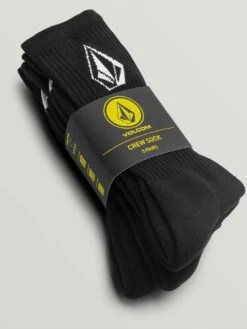 Full Stone 3 Pack Socks (Kids)(Volcom Full Stone 3 Pack Socks Boys Co) -ThinkEmpire Shop F6321800 BLK 3 1188x1584 crop center 6fb3a55d e06a 4eee 98d8 de0bfa6e0f41