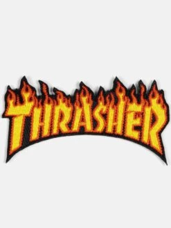 Flame Logo Patch(Thrasher Flame Logo Patch Co)