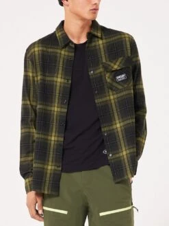 Butter Flannel Long Sleeve Buttondown Shirt(Oakley Butter Flannel Long Sleeve Buttondown Shirt Wt25) -ThinkEmpire Shop FOA406104 7AX omfb1