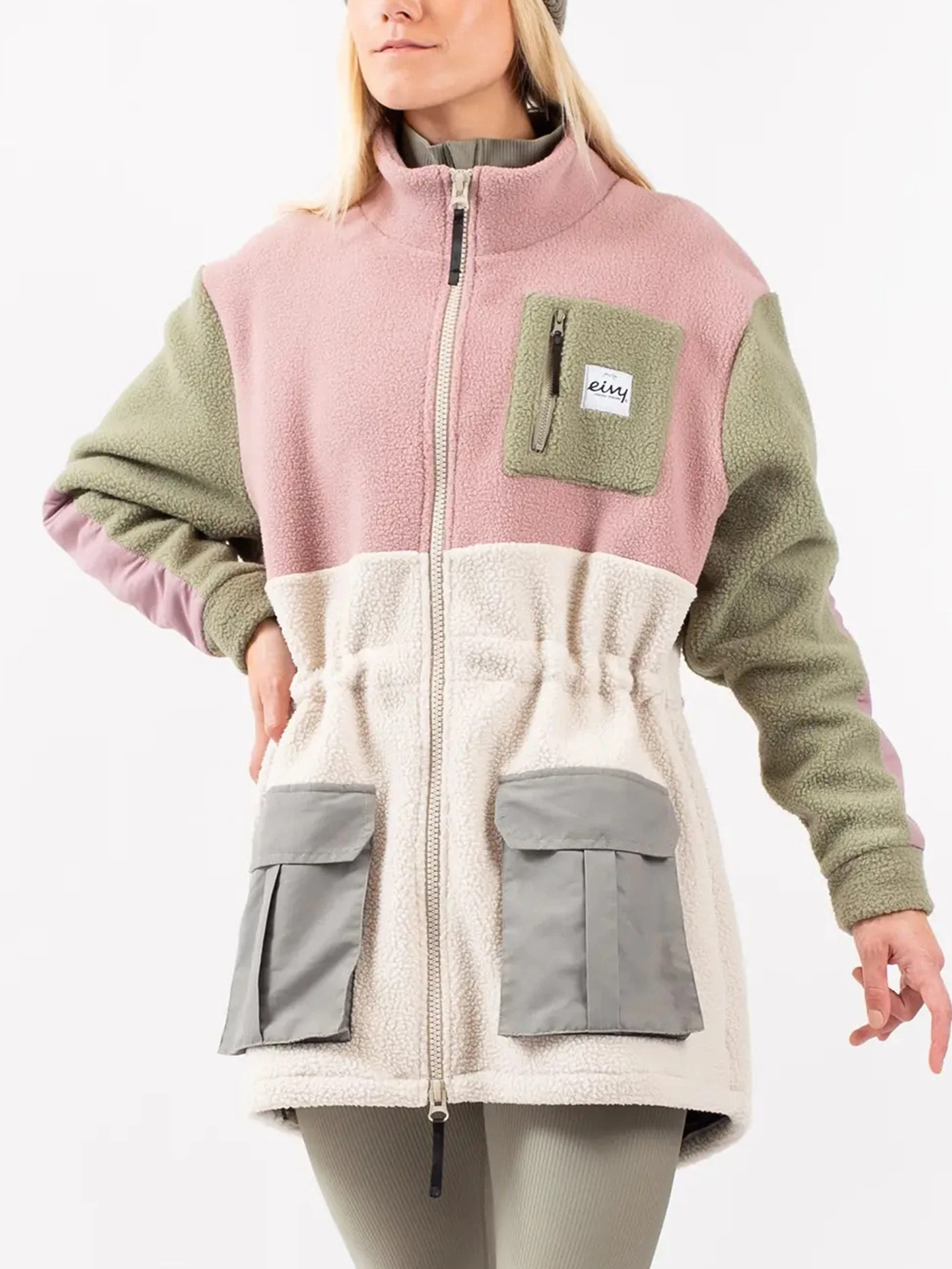 Field Sherpa Faded Blocks Jacket(Eivy Field Sherpa Jacket Faded Blocks Women Wt24 5) 1 Field Sherpa Faded Blocks Jacket(Eivy Field Sherpa Jacket Faded Blocks Women Wt24 5)