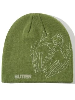 Fossil Skully Beanie(Butter Goods Fossil Skully Beanie Fa25) -ThinkEmpire Shop FossilSkullyBeanieMoss 1500x f02f1e0e f88f 48a5 81d8 ac111fbb87aa