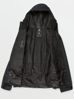 2836 Insulated Jacket(Volcom 2836 Insulated Snowboard Jacket Wt25) -ThinkEmpire Shop G0452506 BLK FL 1