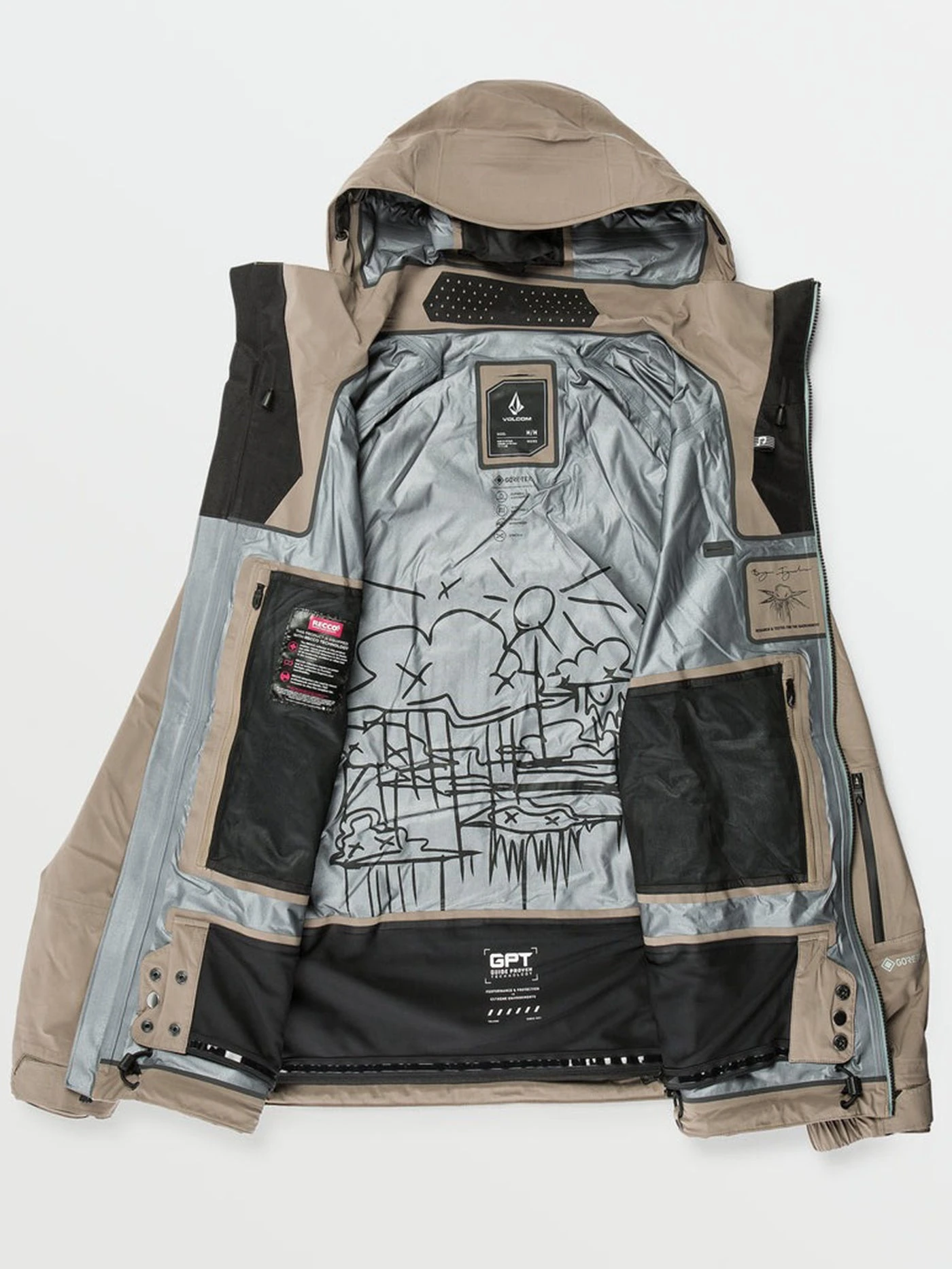 GORE-TEX Guch Stretch Jacket(Volcom Gore Tex Guch Stretch Jacket Wt25) 4 GORE-TEX Guch Stretch Jacket(Volcom Gore Tex Guch Stretch Jacket Wt25) - Image 4