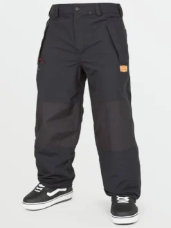 GORE-TEX Longo Pants(Volcom Gore Tex Longo Snowboard Pants Wt25) -ThinkEmpire Shop G1352506 BLK GH F