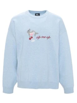 Sip Me Up Sweater(Girl Crush Sip Me Up Sweater Women Sp25)