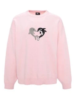 Half Of My Heart Sweater(Girl Crush Half Of My Heart Sweater Women Sp25)
