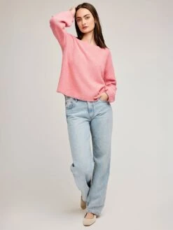 Mateo Sweater(Gentle Fawn Mateo Sweater Women Sp25) -ThinkEmpire Shop GF2501 3088 HEATHER BERRY 1 9815