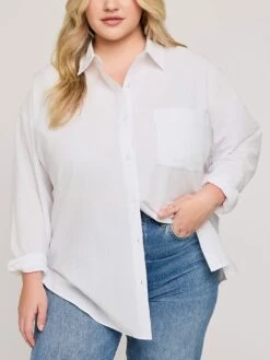 Callahan Long Sleeve Buttondown Shirt(Gentle Fawn Callahan Long Sleeve Buttondown Shirt Women Sp25) -ThinkEmpire Shop GF2502 2862 WHITE 6 32978bba 43c