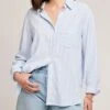 Portia Long Sleeve Buttondown Shirt(Gentle Fawn Portia Long Sleeve Buttondown Shirt Women Sp25)