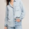 Ozzy Long Sleeve Buttondown Shirt(Gentle Fawn Ozzy Long Sleeve Buttondown Shirt Women Sp25)