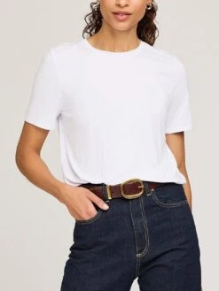 Brielle T-Shirt(Gentle Fawn Brielle T Shirt Women Fa25) -ThinkEmpire Shop GF2507 1132 WHITE 1 5cb62e7d 890