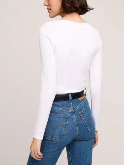 Ingrid Long Sleeve T-Shirt(Gentle Fawn Ingrid Long Sleeve T Shirt Women Fa25) -ThinkEmpire Shop GF2507 1142 WHITE 3 c12f7025 c9c8 4146 b730 285433f8a522