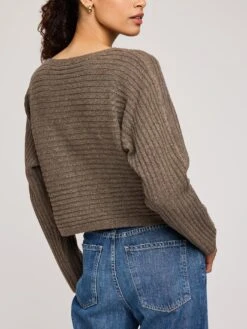 Niko Sweater(Gentel Fawn Niko Sweater Fa25) -ThinkEmpire Shop GF2508 3114 HEATHER UMBER 4 328555c1 f124 433b a8a3 fe9b504ef415