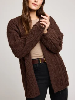 Betty Cardigan(Gentle Fawn Betty Cardigan Fa25) -ThinkEmpire Shop GF2508 3128 CHOCOLATE 2 8cbb705b 8d79 48e1 bc84 1b32acc15a64
