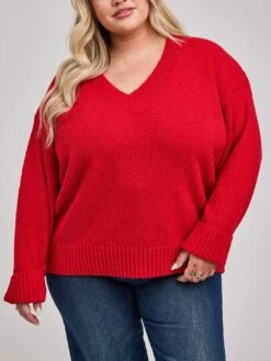 Tilda Sweater(Gentle Fawn Tilda Sweater Women Fa25) -ThinkEmpire Shop GF2508 3138 RED 5