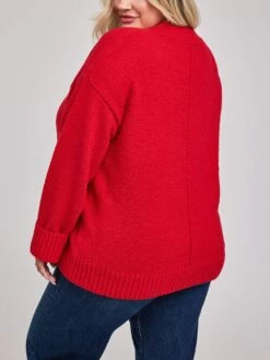 Tilda Sweater(Gentle Fawn Tilda Sweater Women Fa25) -ThinkEmpire Shop GF2508 3138 RED 6