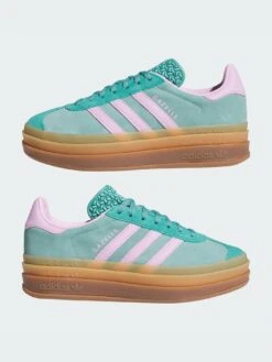 Gazelle Bold Powder Teal/Bliss Lilac/Pure Teal Shoes(Adidas Gazelle Bold Powder Teal Bliss Lilac Pure Teal Shoes Fa25) 10 Gazelle Bold Powder Teal/Bliss Lilac/Pure Teal Shoes(Adidas Gazelle Bold Powder Teal Bliss Lilac Pure Teal Shoes Fa25) -ThinkEmpire Shop Gazelle Bold Shoes Turquoise JS32345668