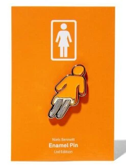 Creamsicle Enamel Pin(Girl Enamel Pin Co)