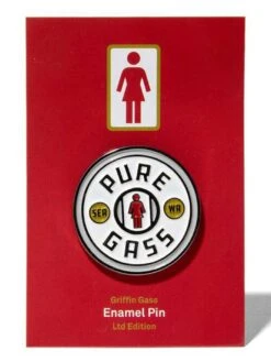 Pure Gass Enamel Pin(Girl Pure Gass Enamel Pin Co)